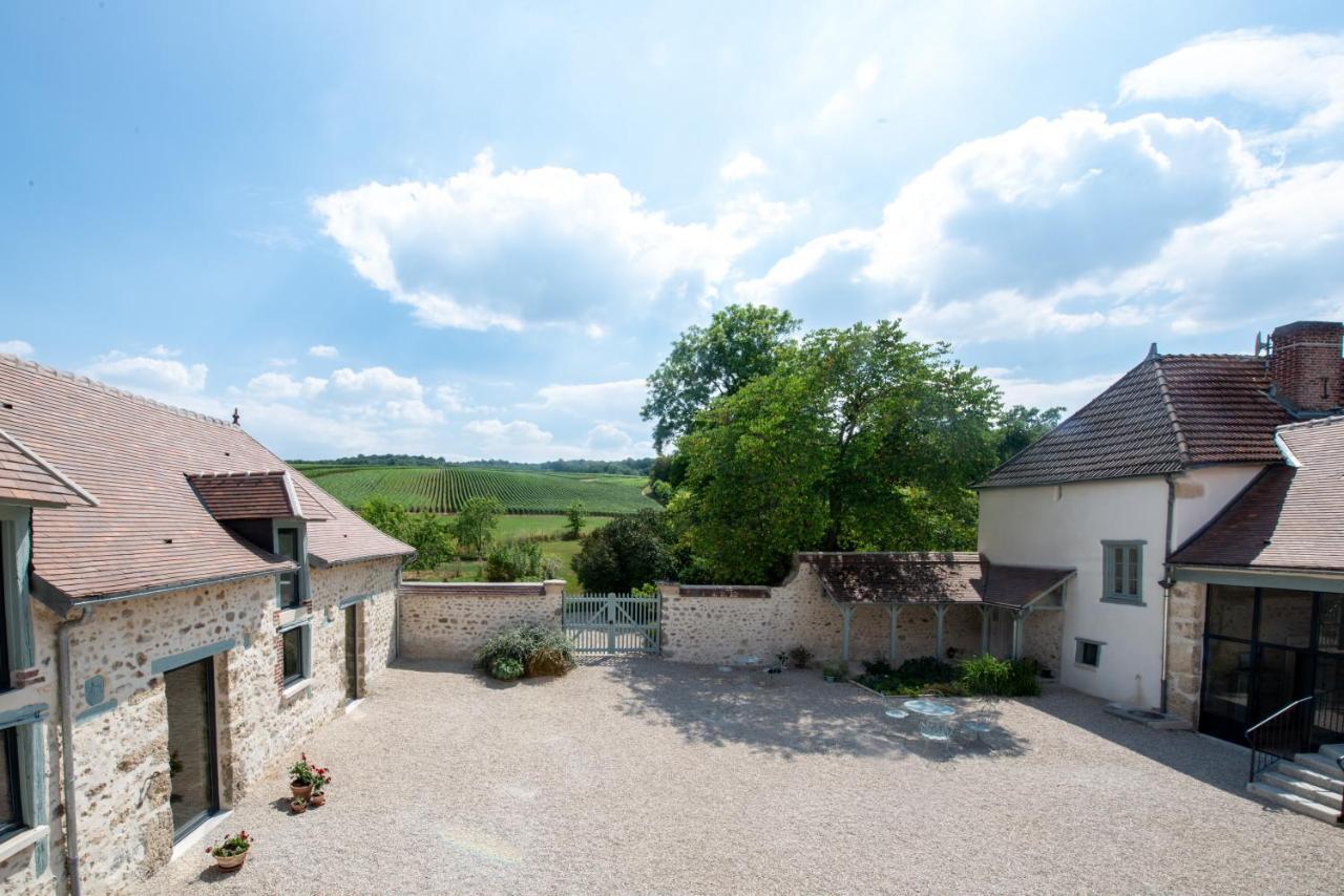 Bed and Breakfast L' Ecrin Des Vignes Sermiers Exterior foto